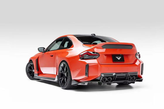 Para o BMW M2 Kit de Corpo de Fibra de Carbono M2 Upgraded Vors-style Carbon Fiber Front Lip Diffuser Spoiler Hood Side Skirt