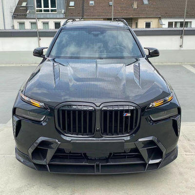 Para o BMW X7 Fibra de Carbono Capô X7 Upgraded LD-estilo de Fibra de Carbono Capô Kit Motor Cover Body