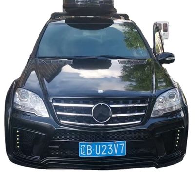 WALD Style Wide Bodyki para Mercedes W164 ML300 ML350 ML400 ML500 ML63 Body Kit Saias laterais do pára-choque dianteiro e traseiro