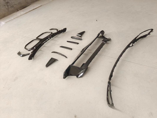 Para BMW X7 Kit de corpo de fibra de carbono X7 OEM estilo de fibra de carbono frontal difusor de lábios Kit de corpo de sombra de luz grande