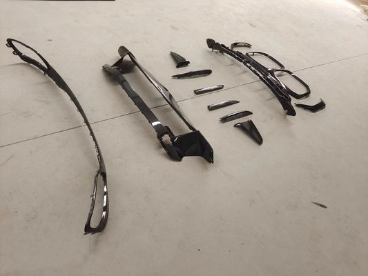 Para BMW X7 Kit de corpo de fibra de carbono X7 OEM estilo de fibra de carbono frontal difusor de lábios Kit de corpo de sombra de luz grande