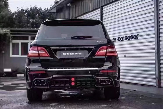 WALD Style Body Kit para Mercedes W166 ML350 ML400 ML63 Body Kit Frente e traseiro Bumper Wide Bodyki