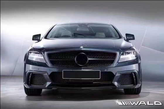 WALD Style Body Kit para Mercedes W218 CLS300 CLS350 CLS500 Body Kit Saias laterais do pára-choque dianteiro e traseiro
