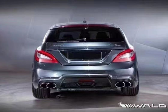 WALD Style Body Kit para Mercedes W218 CLS300 CLS350 CLS500 Body Kit Saias laterais do pára-choque dianteiro e traseiro