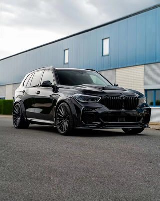 Para BMW X5 G05 F95 Kit de corpo largo de fibra de carbono