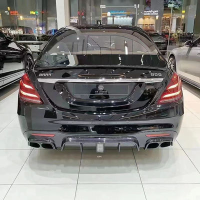 Difusor traseiro para Mercedes-Benz W222 AMG S63 S65 S63 S65 Fibra de carbono