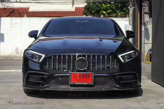 Venda 2018-2022 para Mercedes CLS300 CLS350 W257 Kit de carroceria de fibra de carbono CLS Fibra de carbono Scoop frontal spoiler difusor traseiro