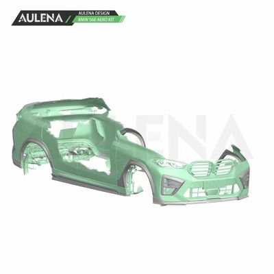 SUV Bmw X6 Body Kit Fibra de Carbono X6M Frente Bumper Lip Splitter Spoiler Lado