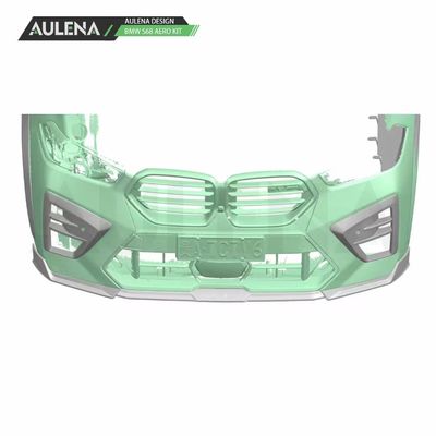 SUV Bmw X6 Body Kit Fibra de Carbono X6M Frente Bumper Lip Splitter Spoiler Lado