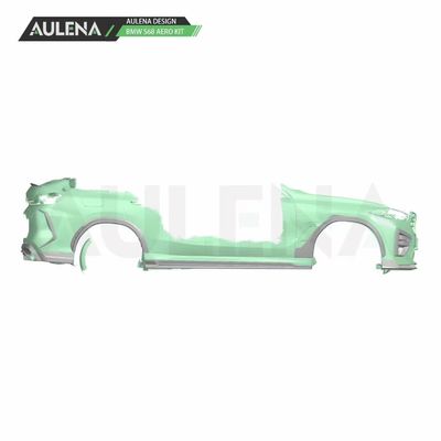 SUV Bmw X6 Body Kit Fibra de Carbono X6M Frente Bumper Lip Splitter Spoiler Lado