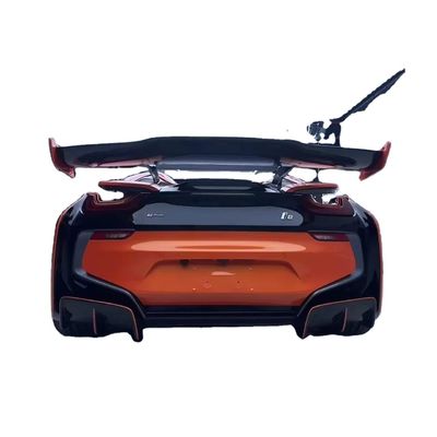 I8 BMW Body Kit Car 2018 - 2019 Spoiler de fibra de carbono Frente Spoiler de pára-choque Ala