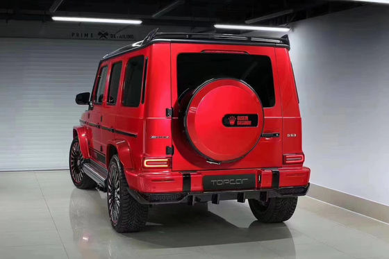 High Quality Carbon Fiber W464 G500 G63 Body Kit W464 Upgrade Topcar Style Frente de pá traseiro spoiler de lábio