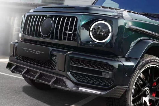 High Quality Carbon Fiber W464 G500 G63 Body Kit W464 Upgrade Topcar Style Frente de pá traseiro spoiler de lábio