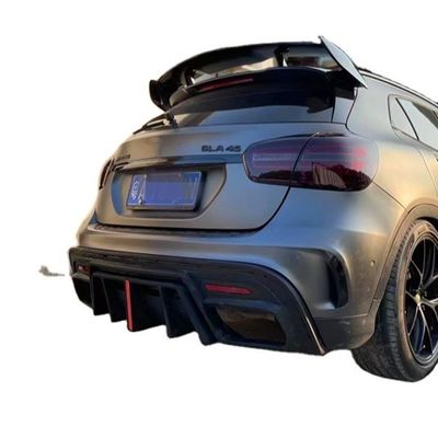 Venda Quente Gla45 Gla260 X156 Fibra de Carbono Kit de Corpo Gla45 Fibra de Carbono difusor traseiro 2014-2019
