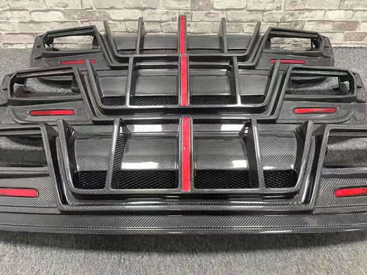 Venda Quente Gla45 Gla260 X156 Fibra de Carbono Kit de Corpo Gla45 Fibra de Carbono difusor traseiro 2014-2019