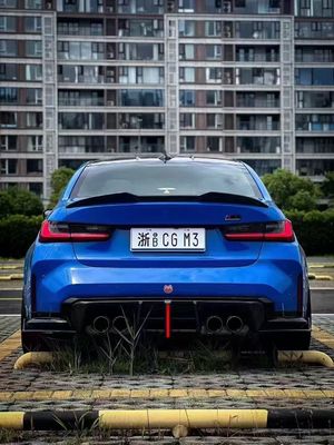 G82 M4 Bmw M4 Body Kit F82 Lobo frontal G80 M3 Saias laterais Difusor de fibra de carbono