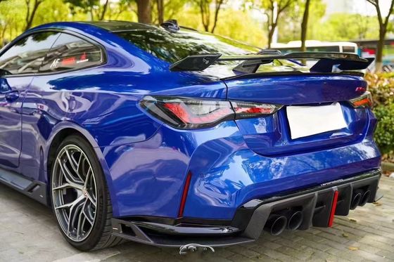 G82 M4 Bmw M4 Body Kit F82 Lobo frontal G80 M3 Saias laterais Difusor de fibra de carbono