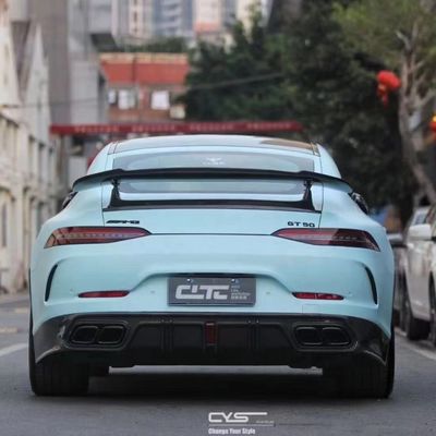 Peças para automóveis para Mercedes-Benz AMG GT50 GT53 Carro do kit de fibra de carbono GT50 GT53 Gt63 Fibra de carbono difusor de fibra de carbono spoiler