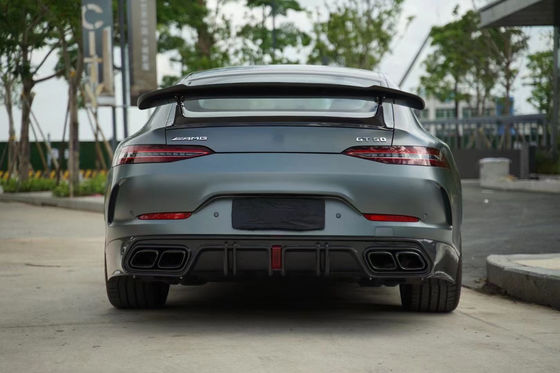 Peças para automóveis para Mercedes-Benz AMG GT50 GT53 Carro do kit de fibra de carbono GT50 GT53 Gt63 Fibra de carbono difusor de fibra de carbono spoiler