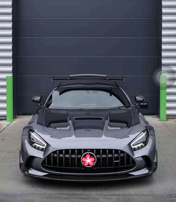 Peças de automóvel para Mercedes AMG GT GTC GTS Body Kit AMG GT Upgraded Black Series Style Front and Rear Bumper Spoiler Hood Body Kit