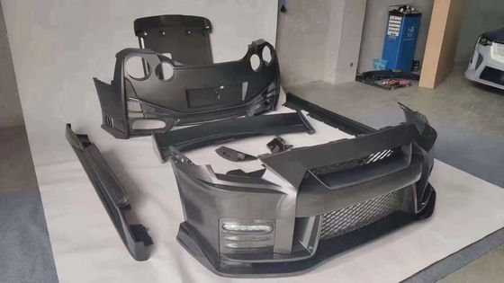 200MM Nissan Gtr Body Kit 2008 - 2020 Nissan Front Bumper Bumper Machine Cover Spoiler