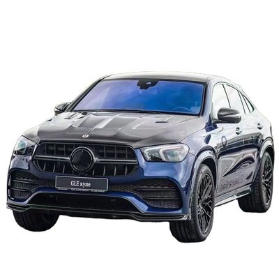 Novo produto Capuz de fibra de carbono para Mercedes GLE Coupé GLE Cobertura do motor de fibra de carbono Cobertura da escotilha