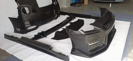 200MM Nissan Gtr Body Kit 2008 - 2020 Nissan Front Bumper Bumper Machine Cover Spoiler