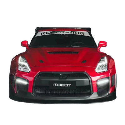 Customizado 2022 Nissan Body Kit GTR R35 Car Bumper Covers Frente e traseiro