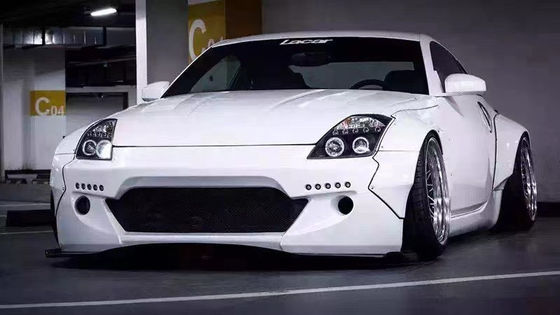 350Z Nissan Body Kit Resina Fibra Parachoque traseiro Diffuser Automático Spoiler Frente Saiba