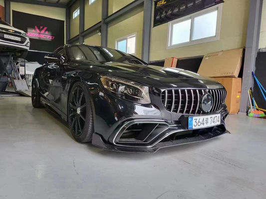 Novo produto Kit de corpo de fibra de carbono para Mercedes-Benz S63 Coupé S63 Coupé é atualizado com para Bras Style
