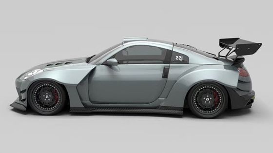 Air Knife FRP Nissan 350z Wide Body Kit Side Skirts OEM Frente e pára-choque traseiro