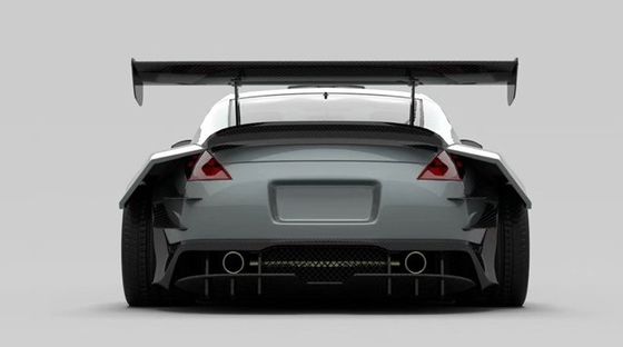 Air Knife FRP Nissan 350z Wide Body Kit Side Skirts OEM Frente e pára-choque traseiro