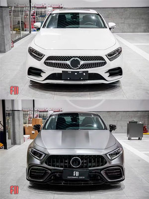 Para Mercedes CLS300 CLS350 W257 Kit de carroceria CLS300 CLS350 Batedores dianteiros e traseiros atualizados de estilo GT63S