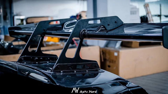 Silver GTR Nissan Body Kit LB Style Spoiler Carro Pato Tail Fins Body Kit Spoiler