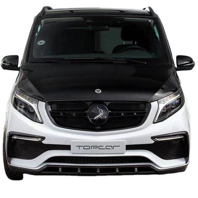 Kit de carroceria para Benz Vito V260 FRP + Materiais de fibra de carbono Vito V260 Upgraded TOPCAR Style Kit de carroceria de pára-choque dianteiro e traseiro