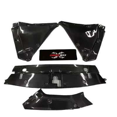 2007- Nissan 150mm Body Kit GTR R35 Fibra de Carbono Motor Shield Bateria Guarda Antifreeze