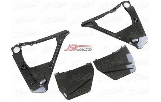 2007- Nissan 150mm Body Kit GTR R35 Fibra de Carbono Motor Shield Bateria Guarda Antifreeze