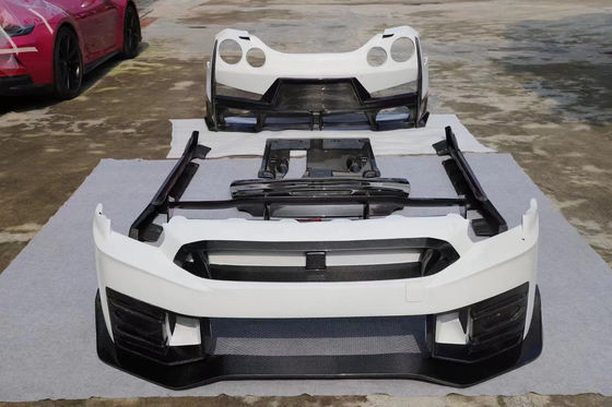 2024 Nissan GTR carrosseria kit de substituição Nismo estilo spoiler carro frente traseiro capô