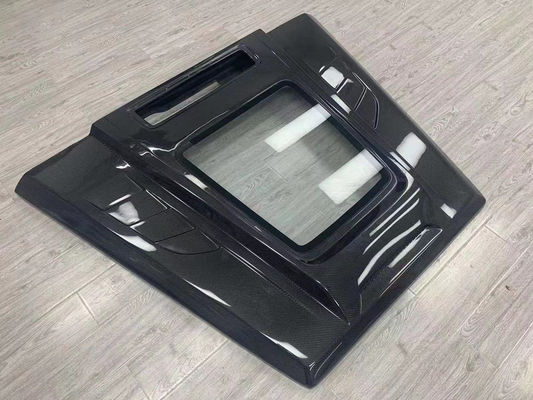 Para a Benz Classe G W463 W464 Capuz de fibra de carbono G500G55G63G350 IMP Portão de máquina de estilo transparente