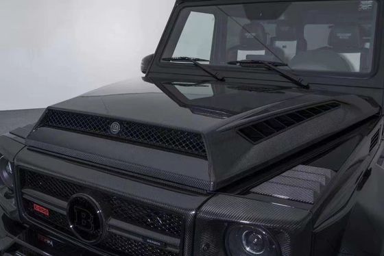 Para Benz Classe G W463 G500 G550 G63 Cobertura de Máquina de Fibra de Carbono W463 Modernização do B900 Style Hood