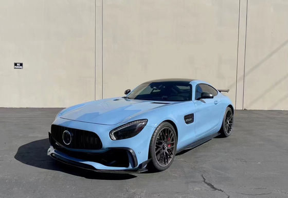Para Mercedes AMG GT Body Kit AMG GT Upgraded PD-style Front Bumper Diffuser Spoiler Body Kit