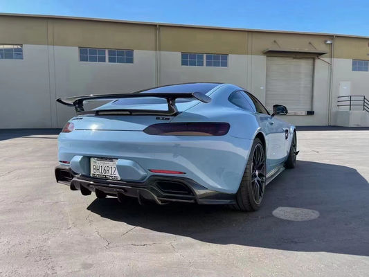Para Mercedes AMG GT Body Kit AMG GT Upgraded PD-style Front Bumper Diffuser Spoiler Body Kit