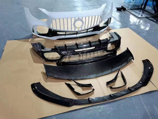 Para Mercedes AMG GT Body Kit AMG GT Upgraded PD-style Front Bumper Diffuser Spoiler Body Kit