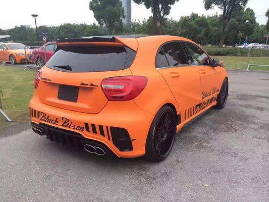 Para a Mercedes-Benz W176 A180 A200 A250 A260 A45 Kit de carroceria W176 Upgraded WALD Style Body Kit
