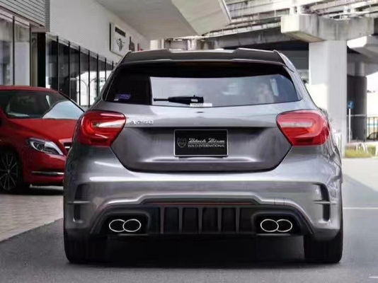 Para a Mercedes-Benz W176 A180 A200 A250 A260 A45 Kit de carroceria W176 Upgraded WALD Style Body Kit