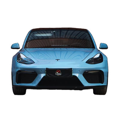 Peças de automóvel para Tesla Model 3 Body Kit Material de plástico PP MODELO 3 Kit de carroceria de pára-choque dianteiro no estilo GT4