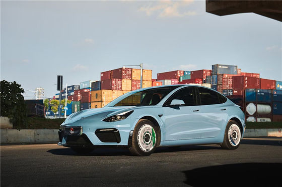 Peças de automóvel para Tesla Model 3 Body Kit Material de plástico PP MODELO 3 Kit de carroceria de pára-choque dianteiro no estilo GT4