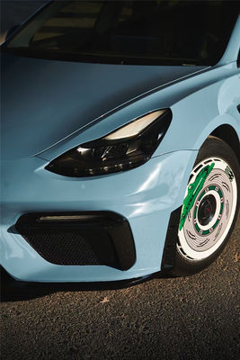 Peças de automóvel para Tesla Model 3 Body Kit Material de plástico PP MODELO 3 Kit de carroceria de pára-choque dianteiro no estilo GT4