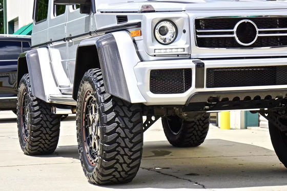 Peças para automóveis Mercedes W463 4X4 Body Kit W463 4X4 G500 Fibra de Carbono Widebody Brows Wheel