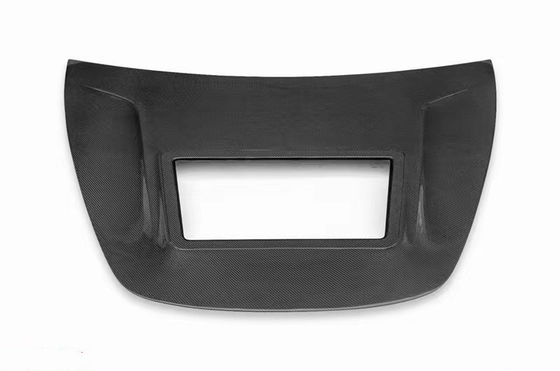 146cm Modelo 3 Tesla Body Kit Plástico Transparente Fibra de Carbono Capuz